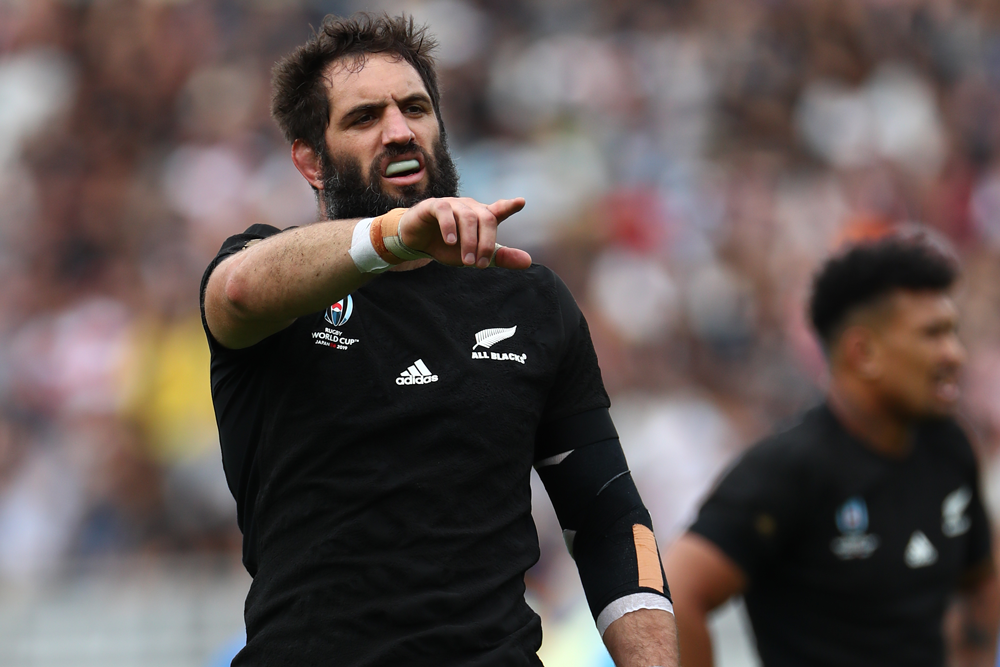 Sam Whitelock says players just need to improve their tackle technique despite calls for red cards to stop being shown. Photo: Getty Images