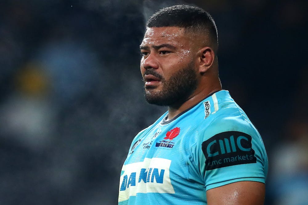 Tolu Latu has been found  guilty of a mid-level breach of the Code of Conduct. Photo: Getty Images