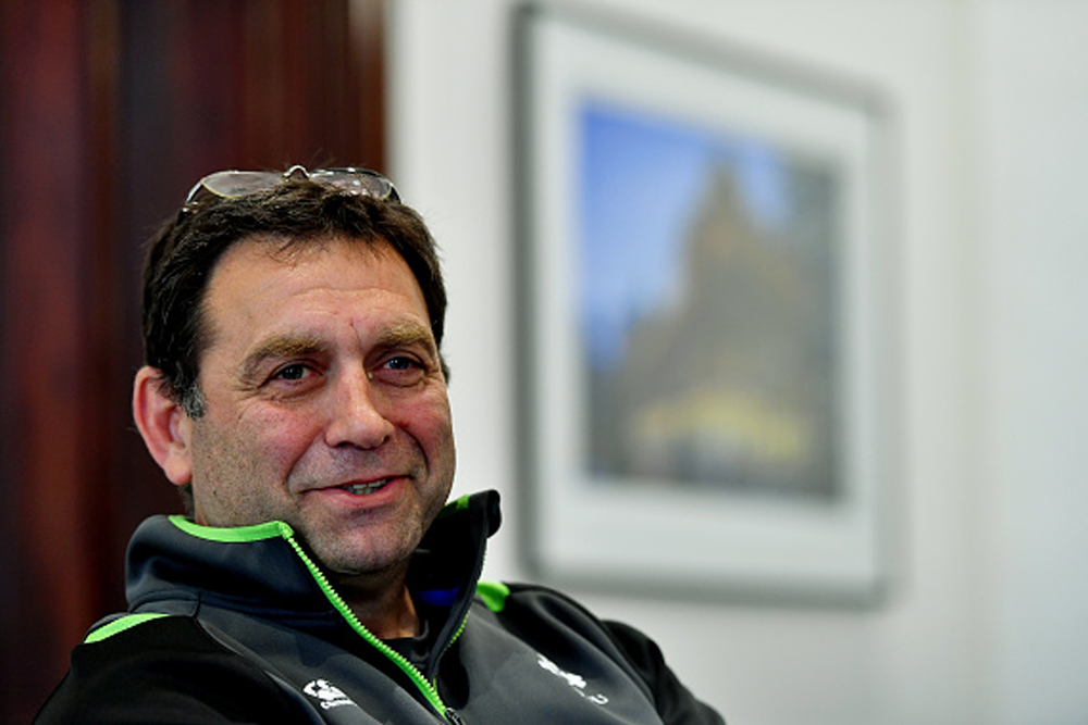 David Nucifora has extended his time in Irish rugby. Photo: Getty images