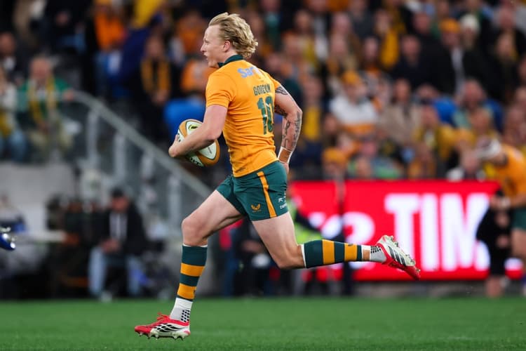 Carter Gordon has been ruled out of the Wallabies' matches against France and Italy. Photo: Getty Images