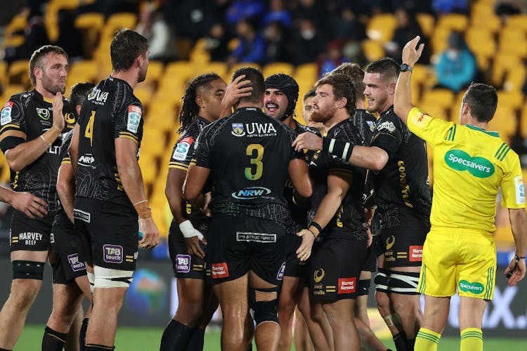 The Western Force came away with the crucial bonus point. Photo: Getty Images
