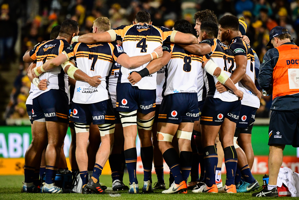 Rory Arnold is confident the Brumbies can compete for the Super Rugby title. Photo: Getty Images