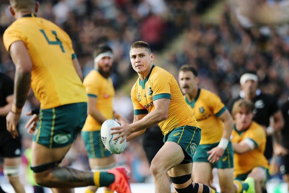 James O'Connor says he wants to keep playing fly-half for the Wallabies. Photo: Getty Images