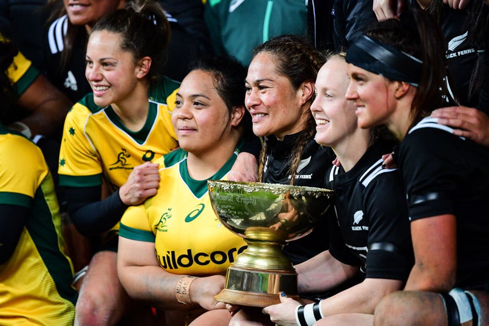The Wallaroos and Black Ferns play an annual two-Test series. Photo: RUGBY.com.au/Stuart Walmsley