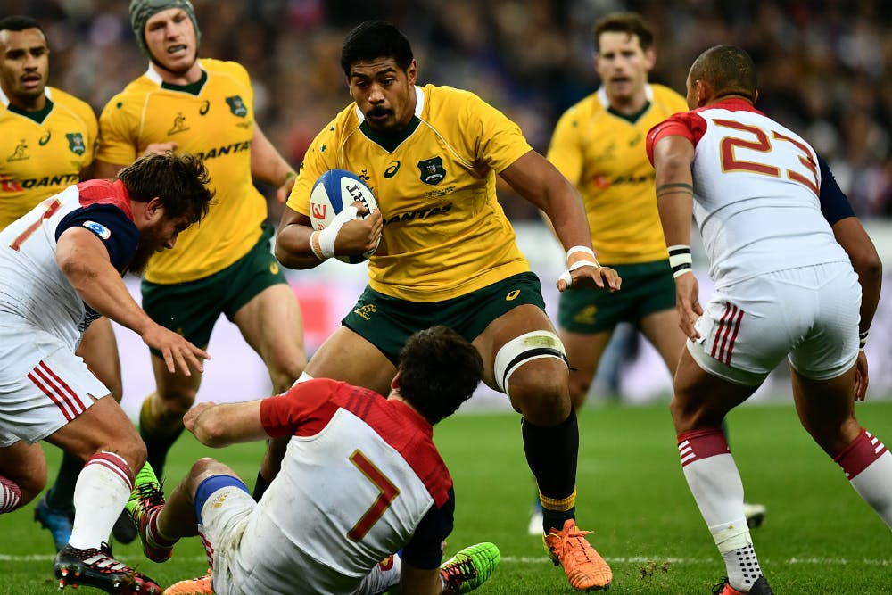 Skelton came off the bench as a replacement for the Wallabies against both France and Scotland. Photo: Getty Images.