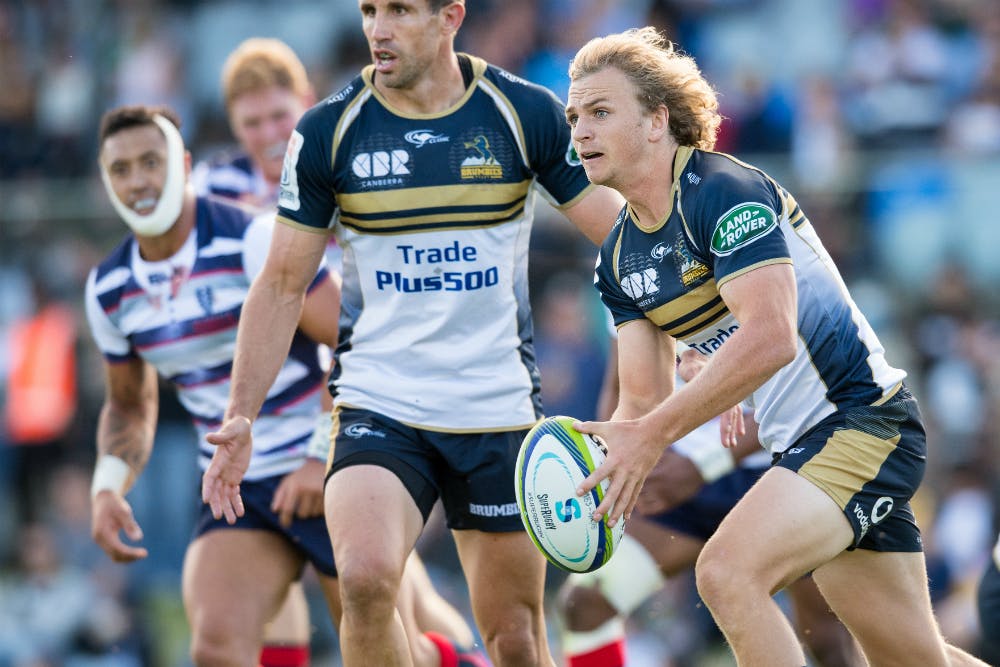 Joe Powell and the Brumbies were far too good for the Rebels. Photo: RUGBY.com.au/Stuart Walmsley