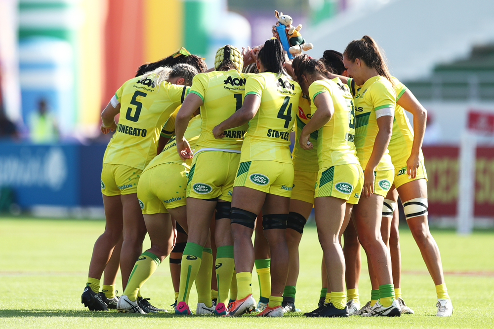 The Aussie women ranked third in a survey of the emotional connection between fans and national sports teams. Photo; Getty Images