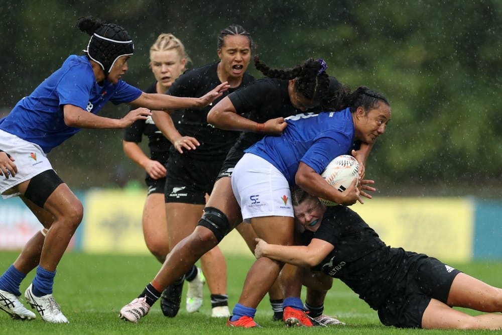 Linda Fiafia is one of several Samoans in the Pasifika side. Photo: Getty Images