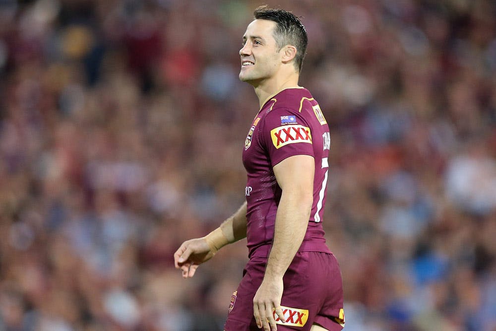 Cooper Cronk in action for Queensland. Photo: Getty Images