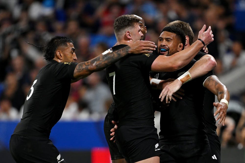 The All Blacks dominated Italy in Lyon. Photo: Getty Images