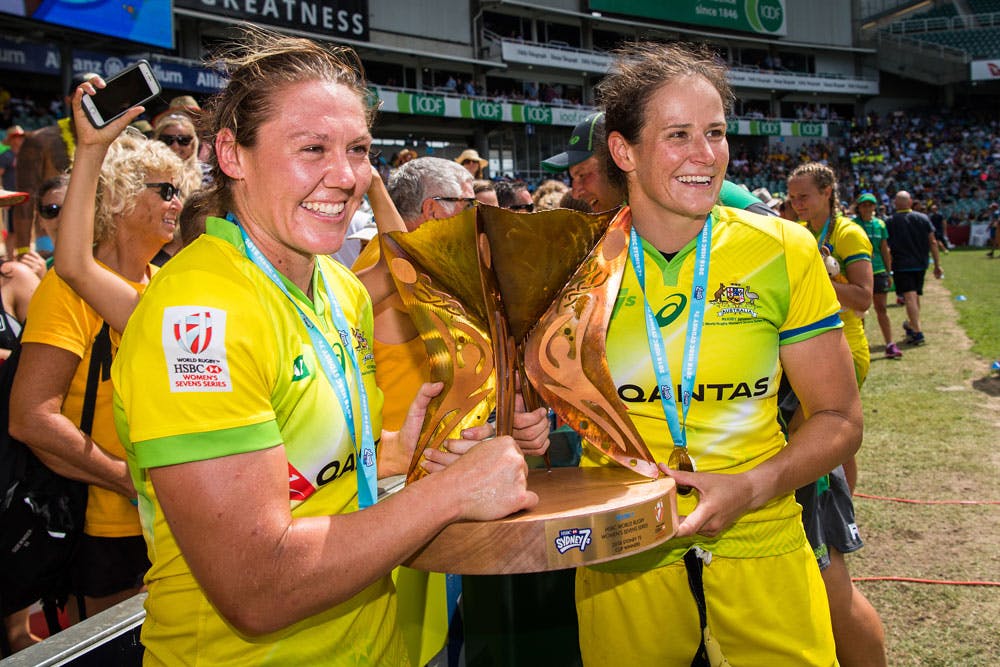 The Aussie Sevens sides have received a funding boost. Photo: RUGBY.com.au/Stuart Walmsley
