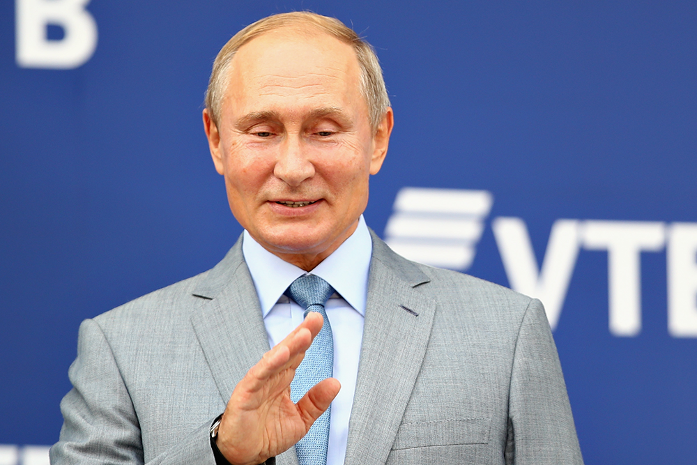 Vladimir Putin has put his support behind Russia's Rugby World Cup. Photo: Getty Images
