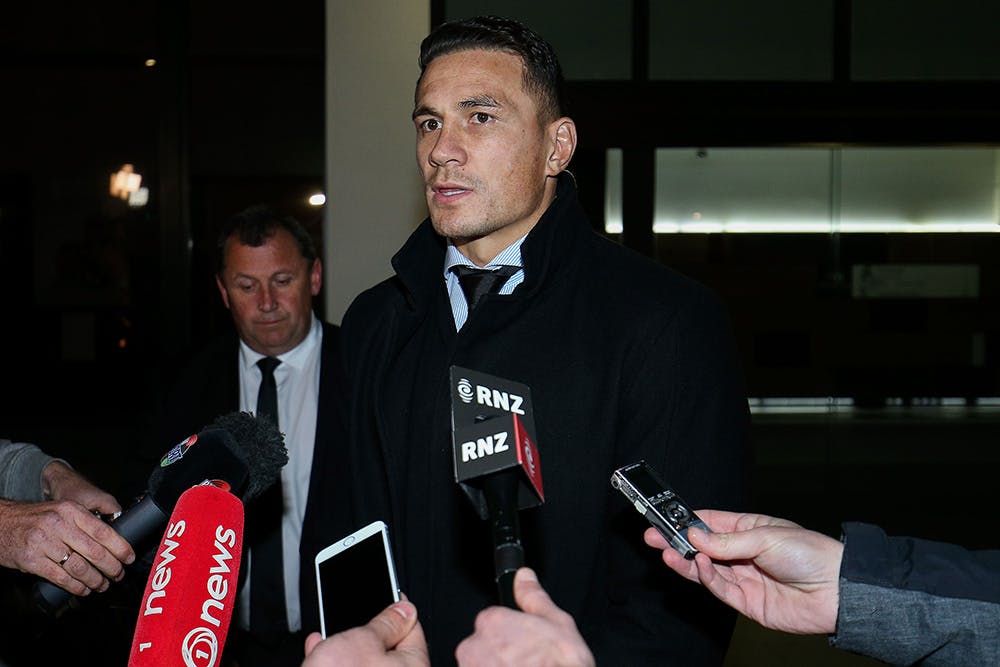 Sonny Bill Williams will appeal the World Rugby decision that has ruled him out of the Bledisloe Cup. Photo: Getty Images