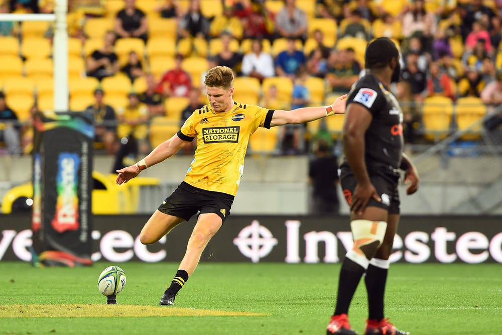 Jordie Barrett helped his side to a big win over the Sharks. Photo: Getty Images