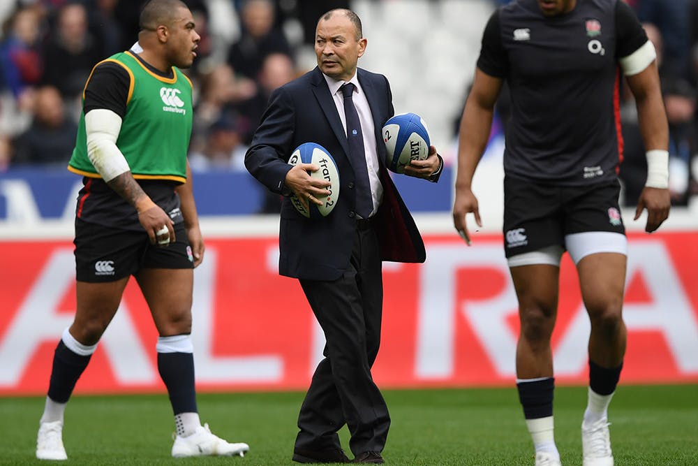 Eddie Jones and England's honeymoon is over after their loss to France at the weekend. Photo: Getty Images