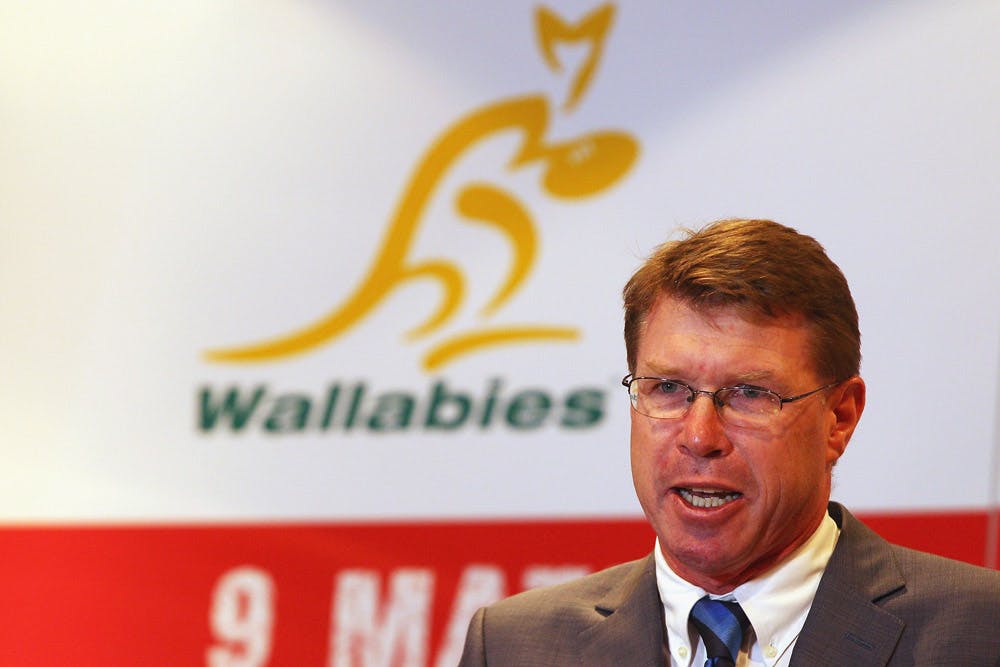 NicK Farr-Jones is one of the former Wallabies skippers who met with Peter Wiggs on Monday. Photo: Getty Images