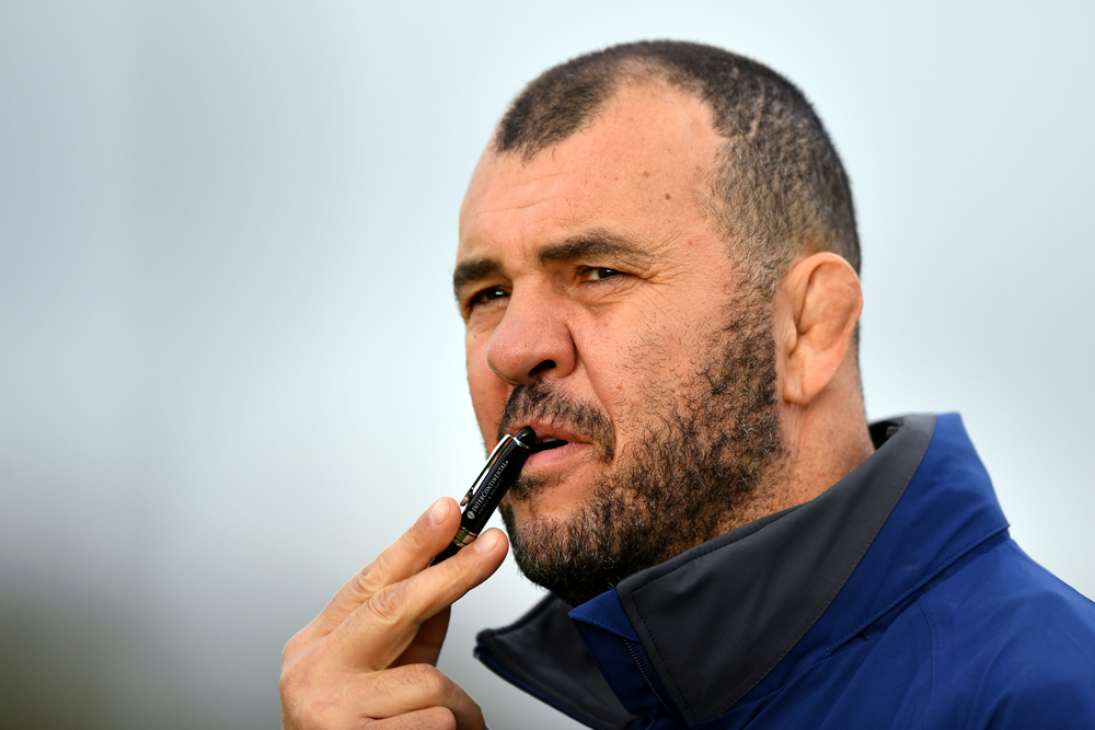 Michael Cheika has responded to criticism from outgoing Wallabies selector Michael O'Connor. Photo: RUGBY.com.au/Stuart Walmsley