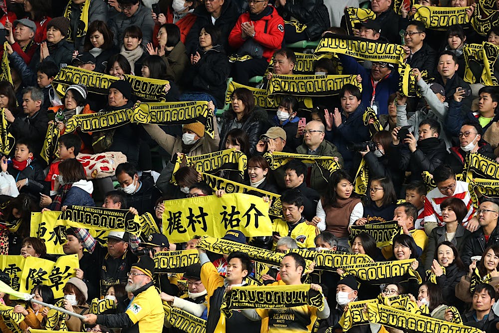 The Japanese Top League has been pause because of a spate of drug arrests. Photo: Getty Images