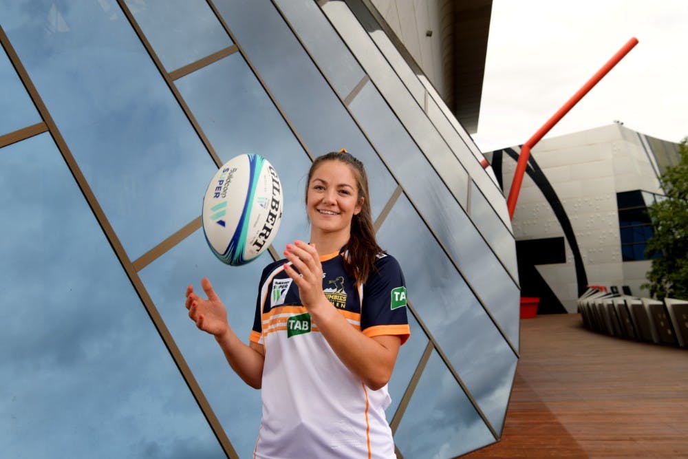 Brumbies co-captain Michaela Leonard will lead several debutants into battle against RugbyWA. Photo: Getty Images