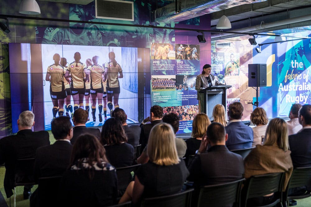 Australia will be in a trans-Tasman race for the 2021 Women's Rugby World Cup. Photo: Getty Images