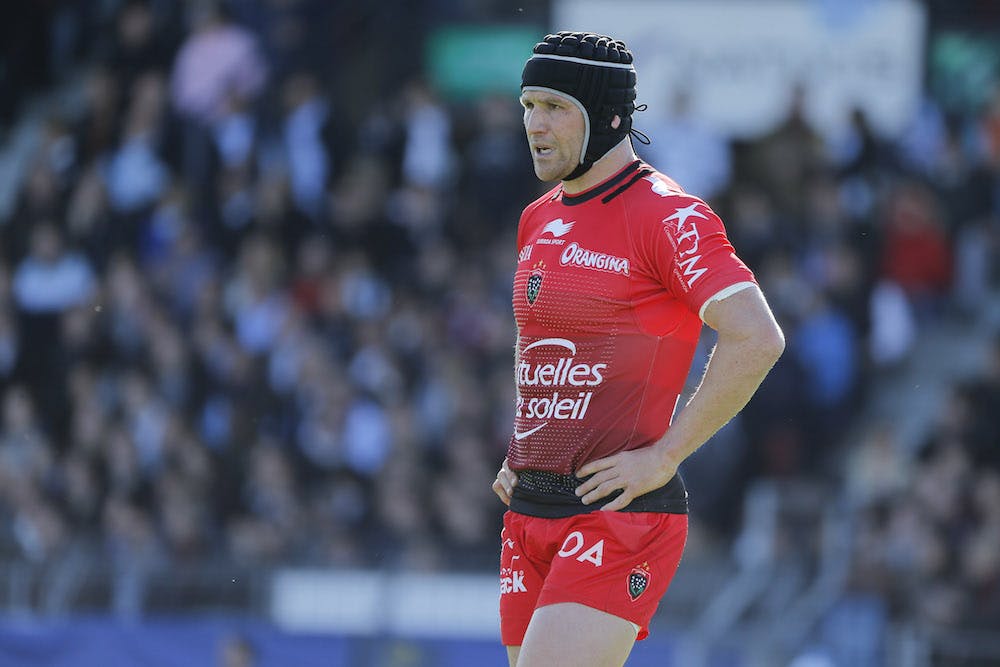 Matt Giteau looks set to make his return for Toulon. Photo: AFP.