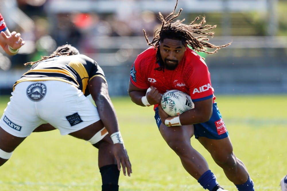 Feleti Kaitu'u relished the chance to play for Tasman in the NPC. Photo: Getty Images
