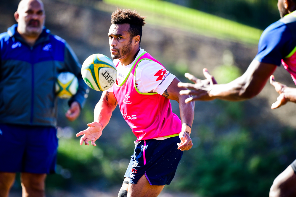 Will Genia says competition between the halfbacks is driving him to be his best. Photo: RUGBY.com.au/Stuart Walmsley