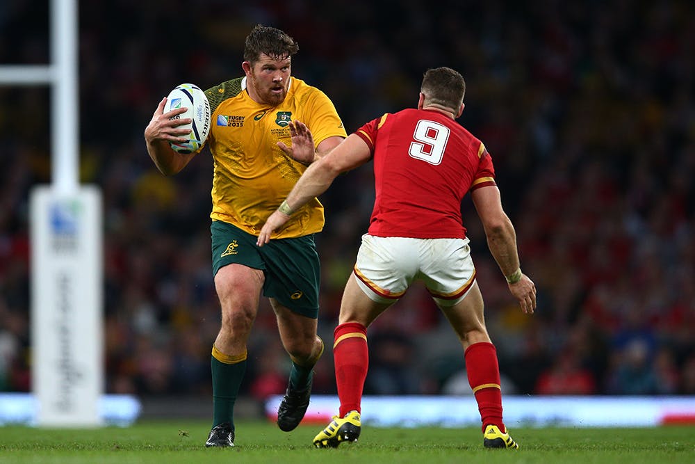 Greg Holmes found great form at the 2015 Rugby World Cup. Photo: Getty Images