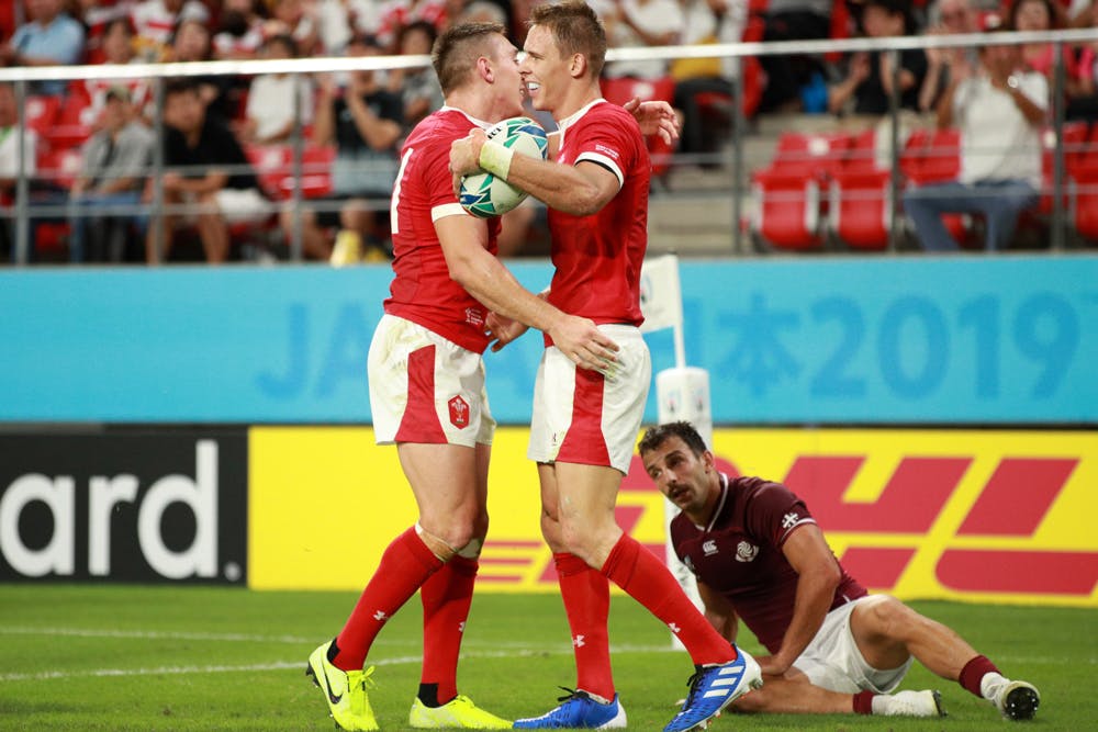 Wales opened their World Cup with a win. Photo: Getty Images