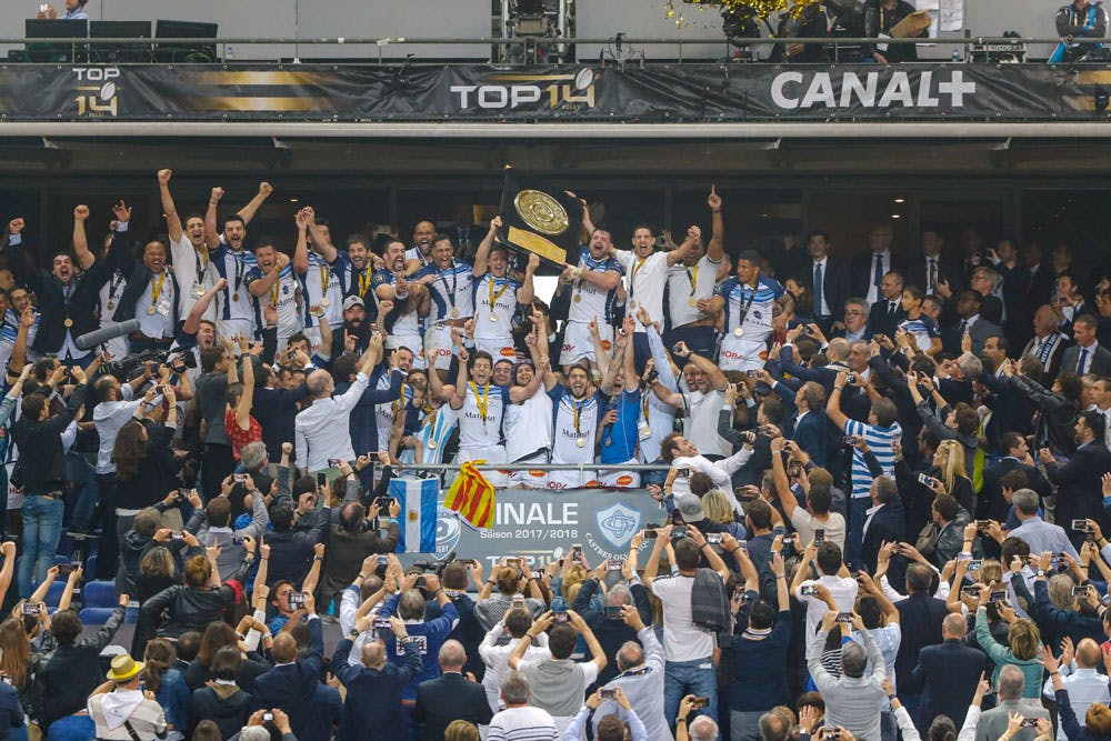 Castres won the Top 14 final overnight. Photo: AFP