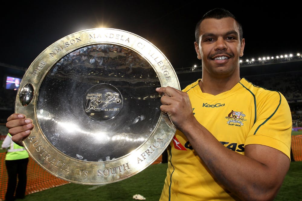 Beale helped the Wallabies win for the first time in Bloemfontein in nearly 50 years. Photo: Getty Images