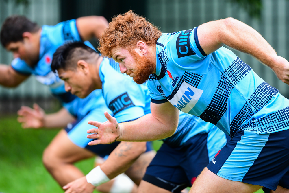 Harry Johnson-Holmes has signed a contract extension with the Waratahs. Photo: Getty Images