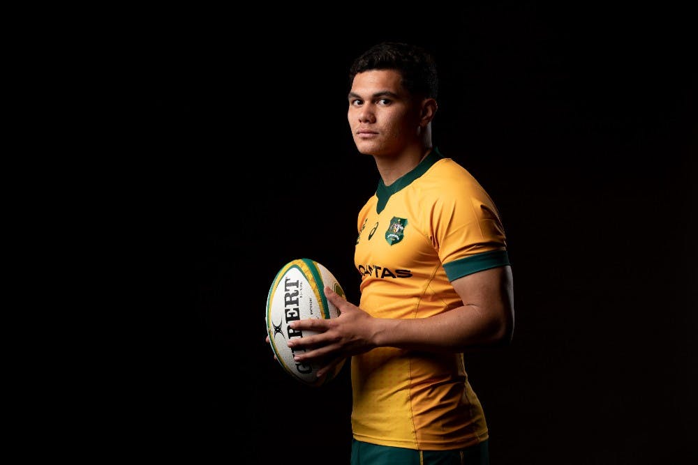 Scott Wisemantel says Noah Lolesio wouldn't be with the Wallabies if he wasn't ready to play Test rugby. Photo: Getty Images
