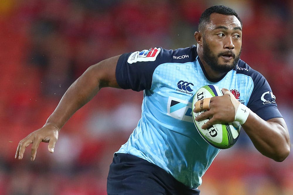 The Waratahs take on the Blues in Sydney. Photo: Getty Images