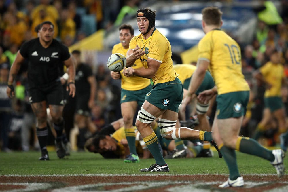 Rob Simmons is set to start for the Wallabies. Photo: Getty Images