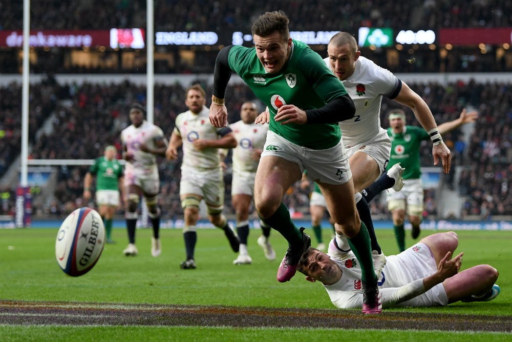Ireland winger Jacob Stockdale has returned to Andy Farrell's squad | Getty Images