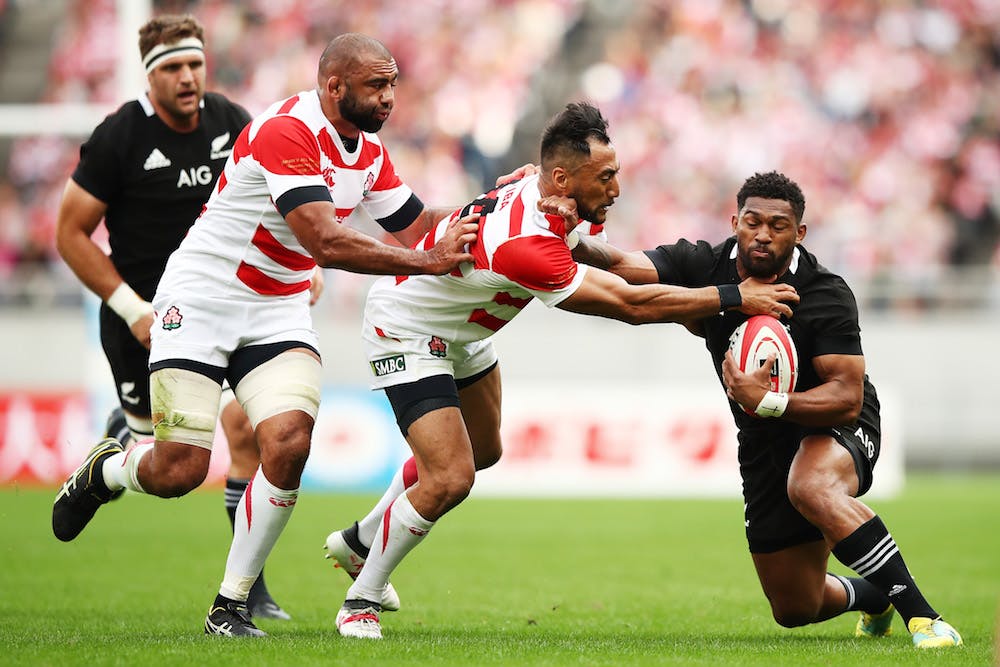 Japan's Brave Blossoms pushed the All Blacks in Tokyo. Photo: Getty Images