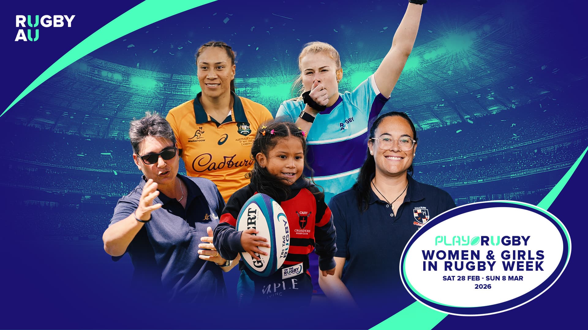 Women and Girls in Rugy Week