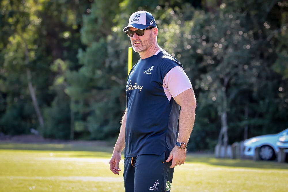 Dan McKellar and the Wallabies are looking to build a world-class set-piece game. Photo: Andrew Phan/Wallabies Media