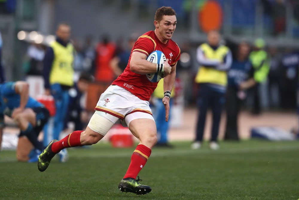 George North returns for Wales after recovering from a dead leg injury. Photo: Getty Images.