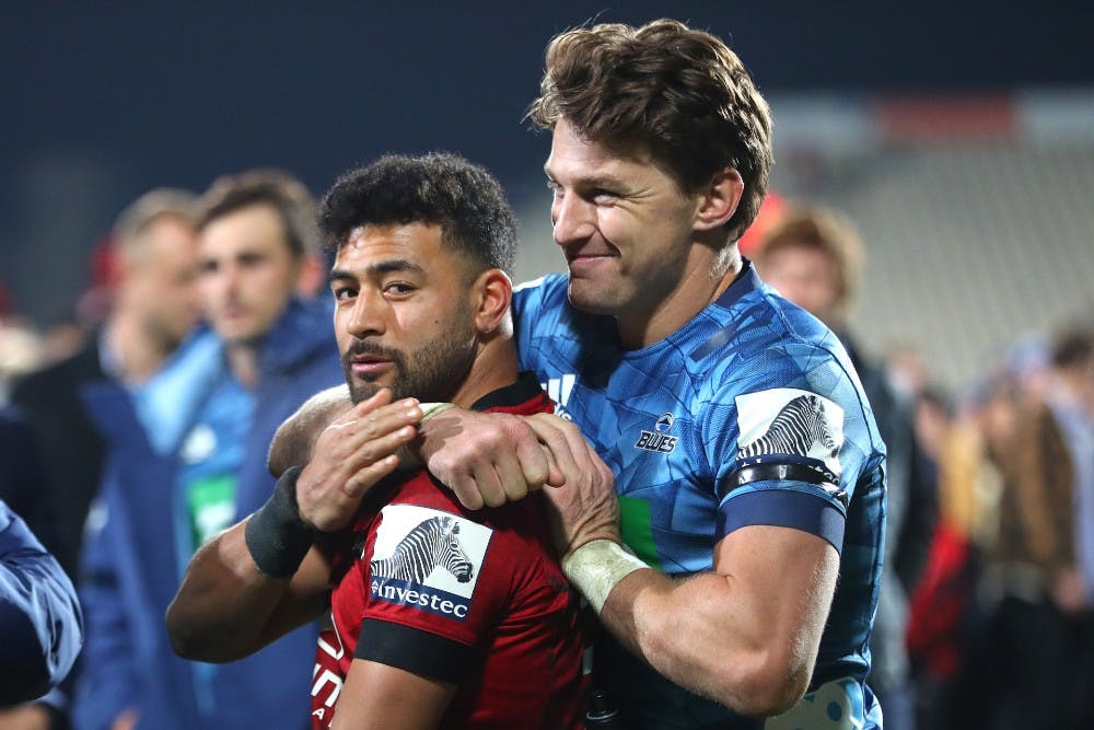 Scott Wisemantel believes Richie Mo'unga will wear the No.10 jersey for the All Blacks. Photo: Getty Images