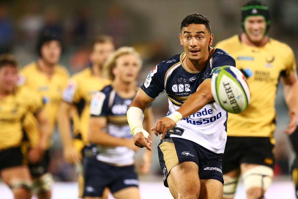 Wharenui Hawera and the Brumbies are fresh additions to the top ten. Photo: Getty Images