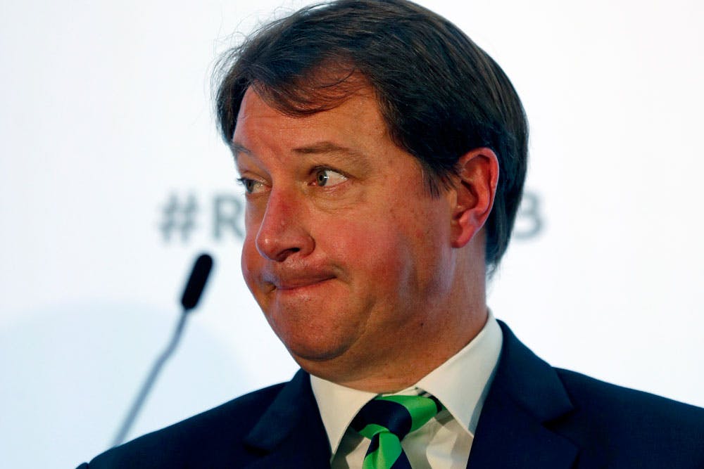South Africa Rugby CEO Jurie Roux lamented a tough year. Photo: Getty Images