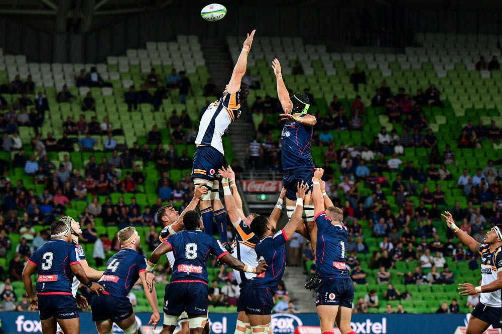 The Rebels have beefed up their pack to take on the Lions. Photo: RUGBY.com.au/Stuart Walmsley