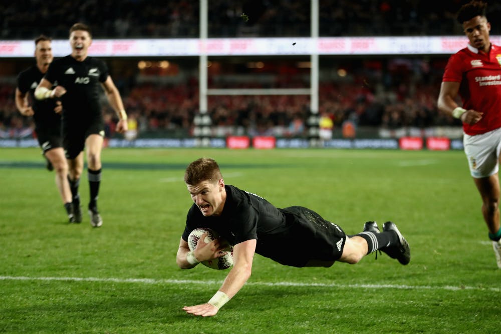 Jordie Barrett is out of The Rugby Championship. Photo: Getty Images