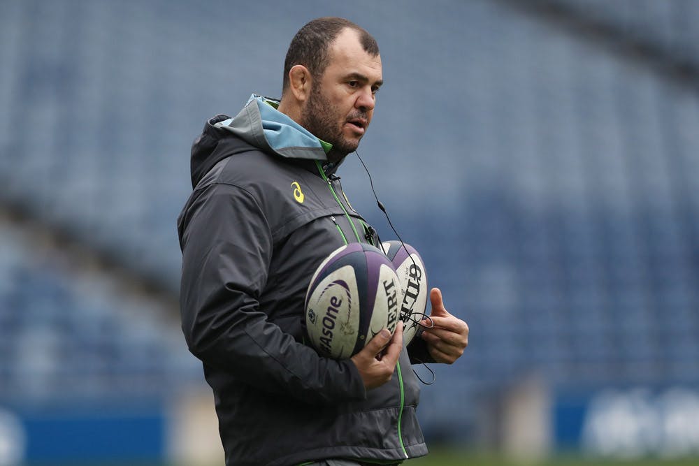Michael Cheika says there could be some changes to the Wallabies to play France. Photo; Getty Images