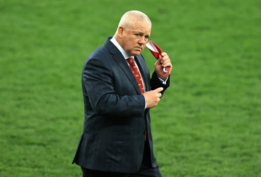 Warren Gatland is in line to return as Wales coach should Welsh rugby chiefs decide Wayne Pivac. Photo: Getty Images