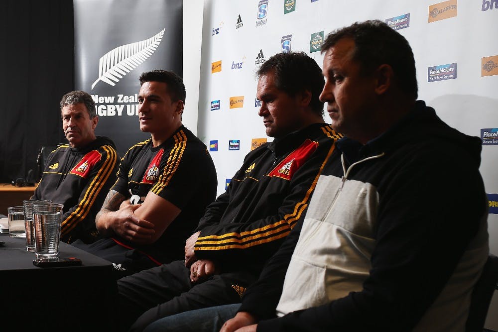 Aaron Cruden believes Dave Rennie would have made a successful All Blacks coach. Photo: Getty Images