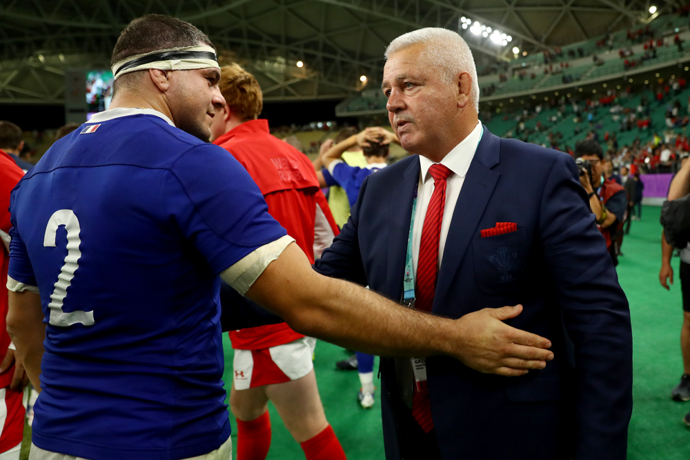 Warren Gatland was full of praise for France on Sunday. Photo: Getty Images