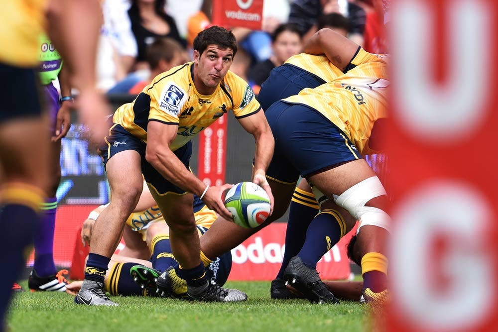 Tomas Cubelli was on fire for the Brumbies. Photo: Getty Images